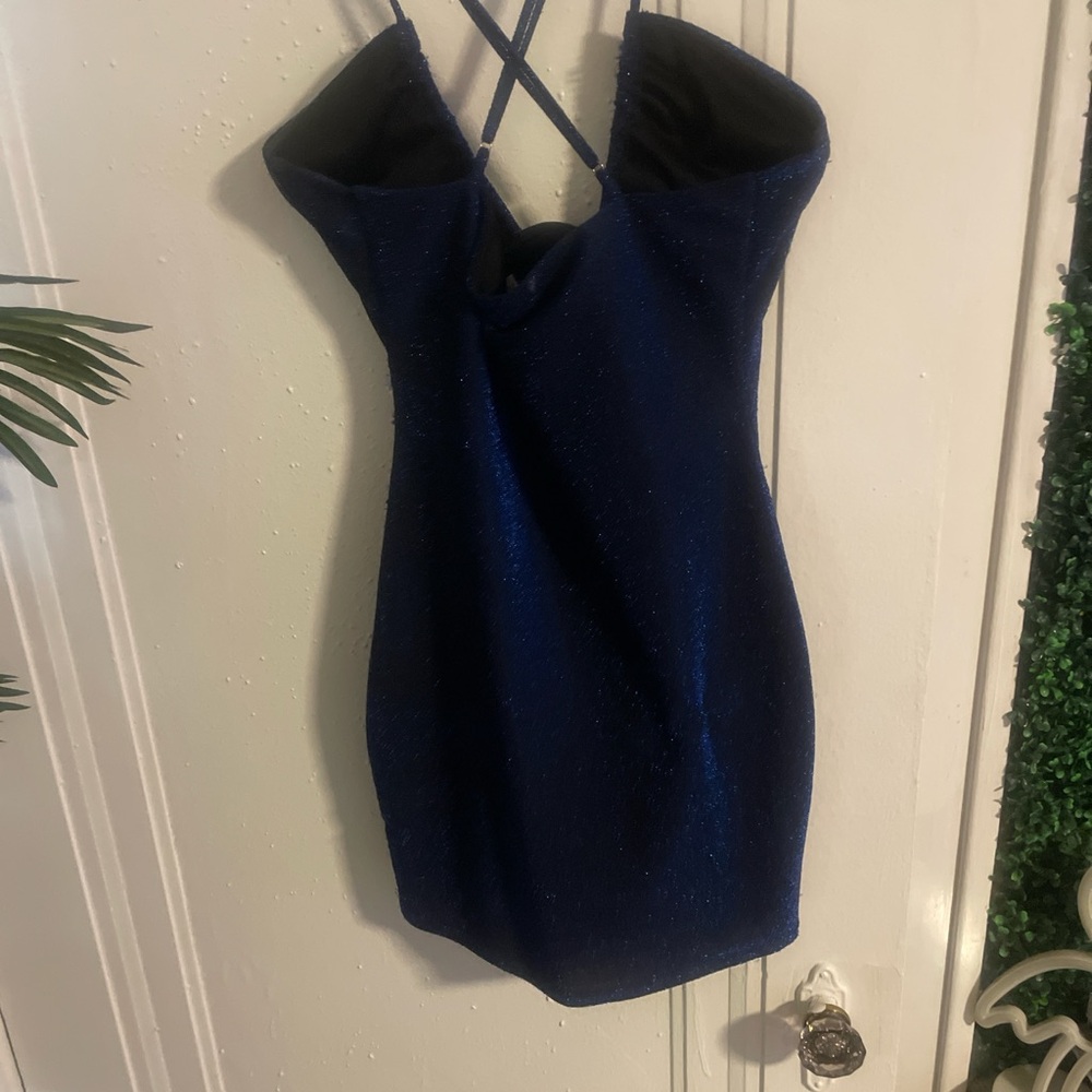 Windsor Midnight Blue Mini Dress